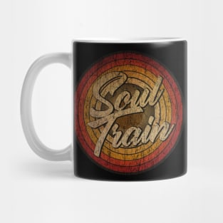 arjunthemaniac, circle retro faded Soul Train Mug